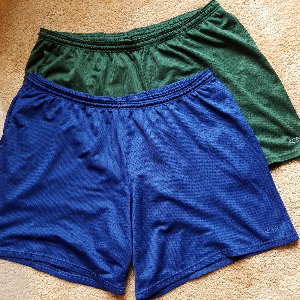 Champions Men's XXL Athletic Shorts - set of 2